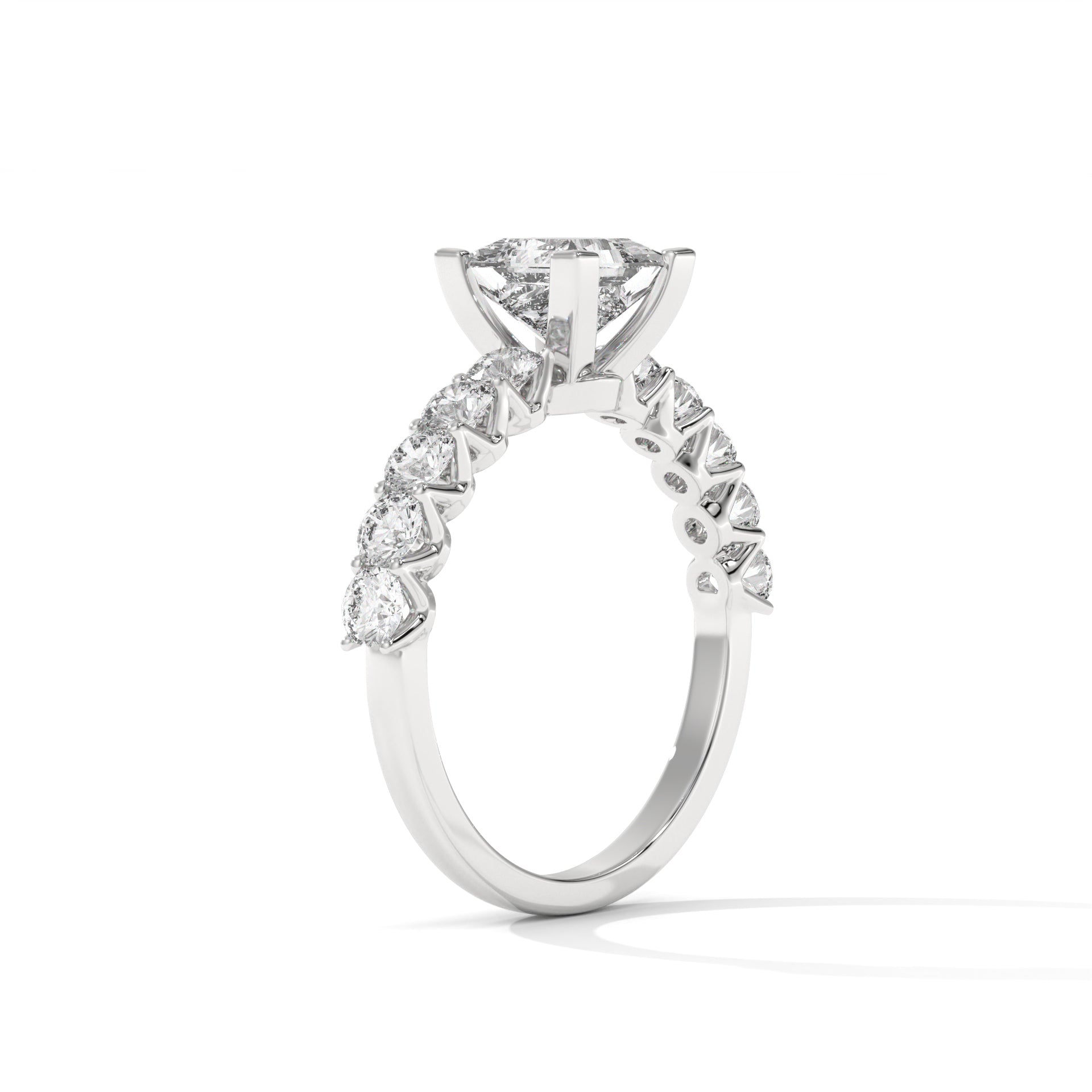 14K Gold Solitaire 1.00+ carats Lab Grown Diamond Ring