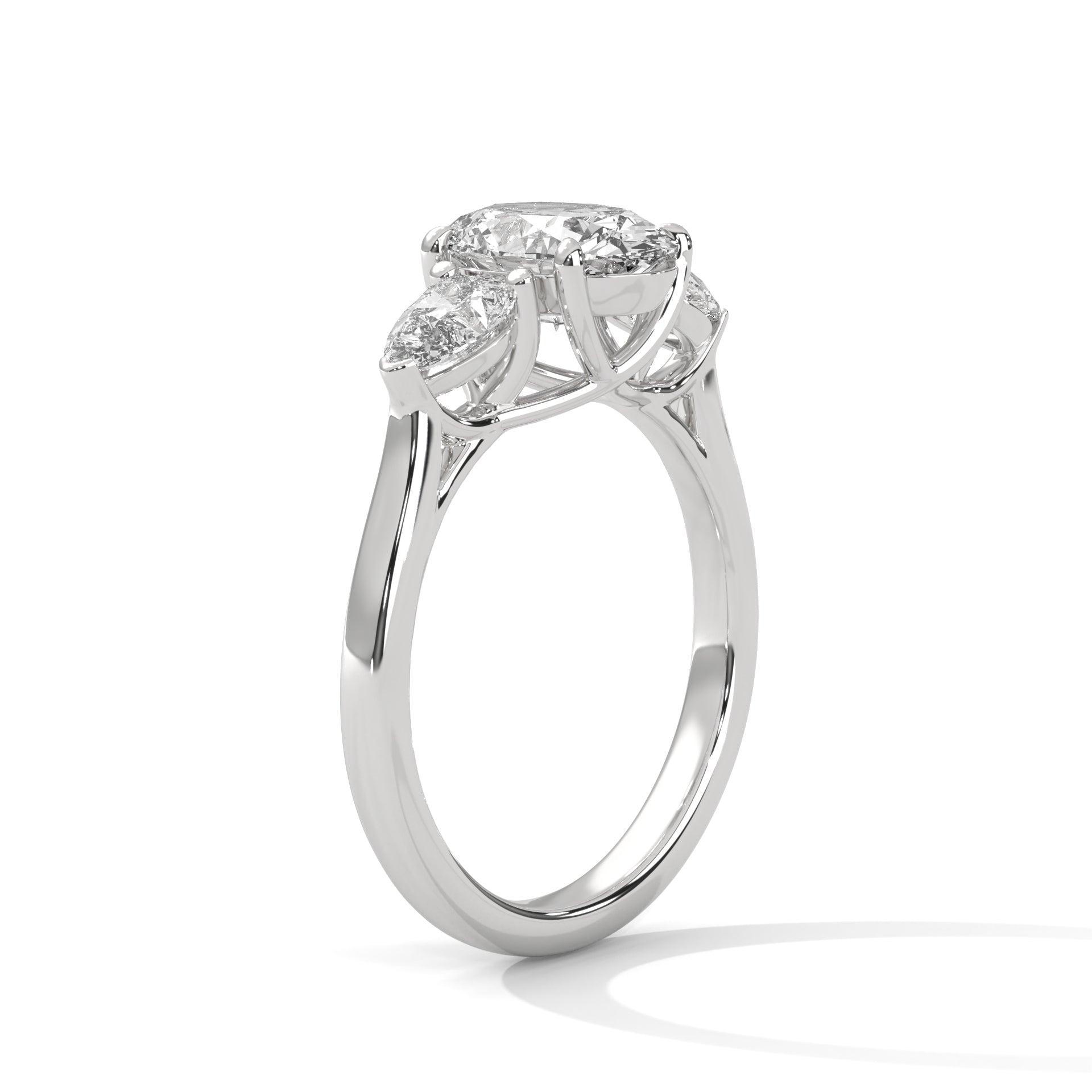 14K Gold Solitaire 2.00+ carats Lab Grown Diamond Ring
