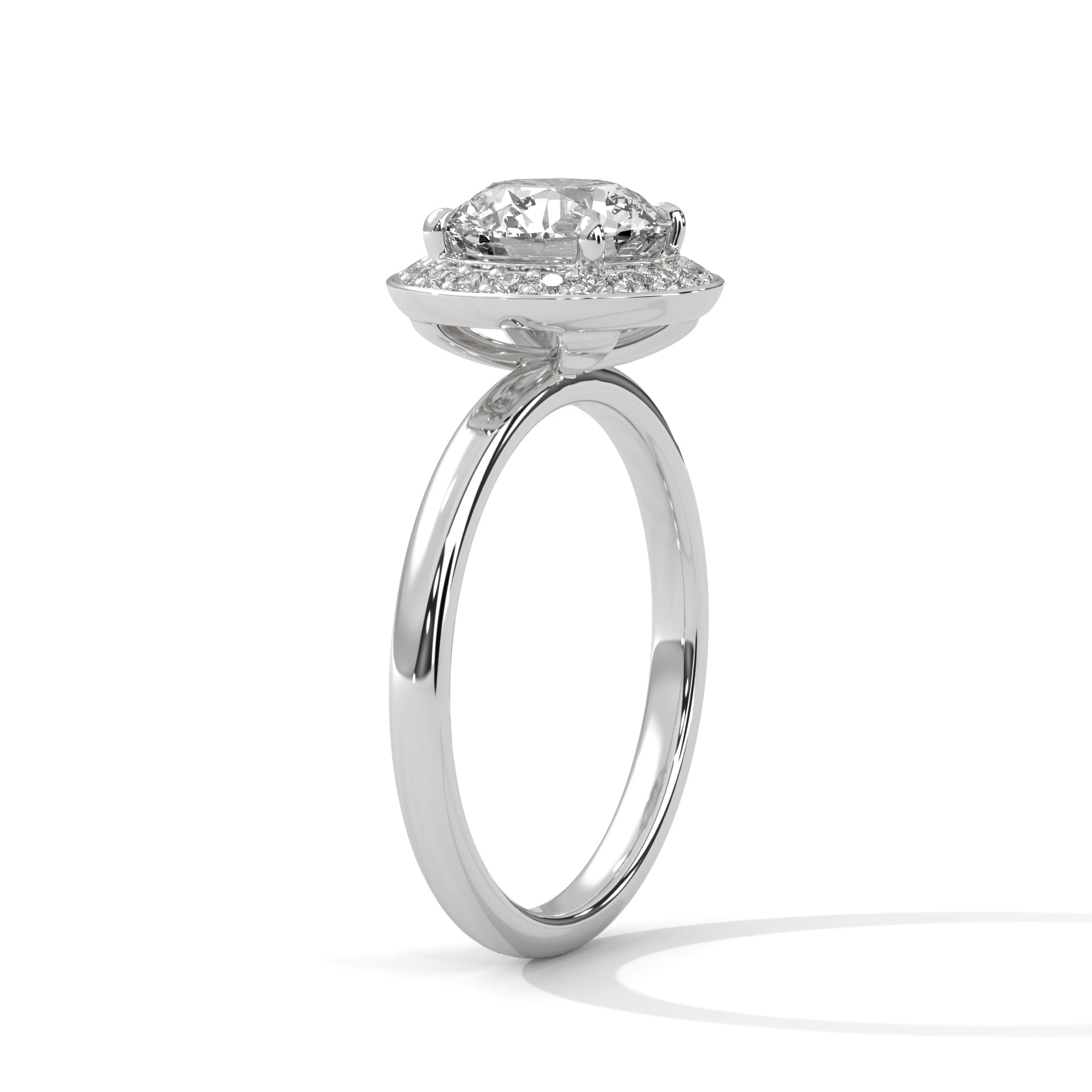14K Gold Solitaire 2.00+ carats Lab Grown Diamond Ring
