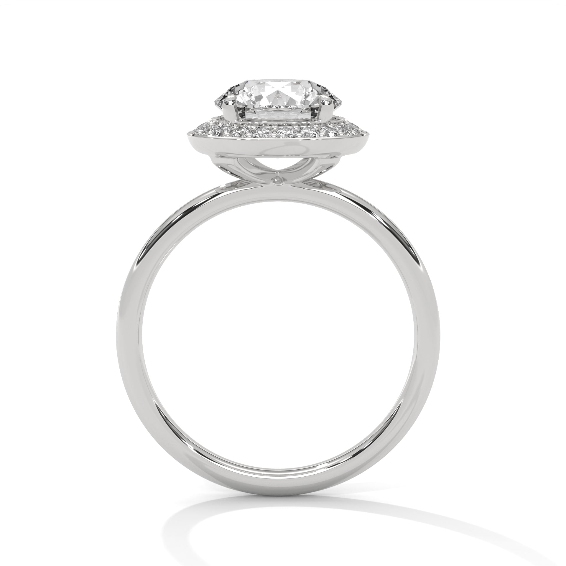 14K Gold Solitaire 2.00+ carats Lab Grown Diamond Ring