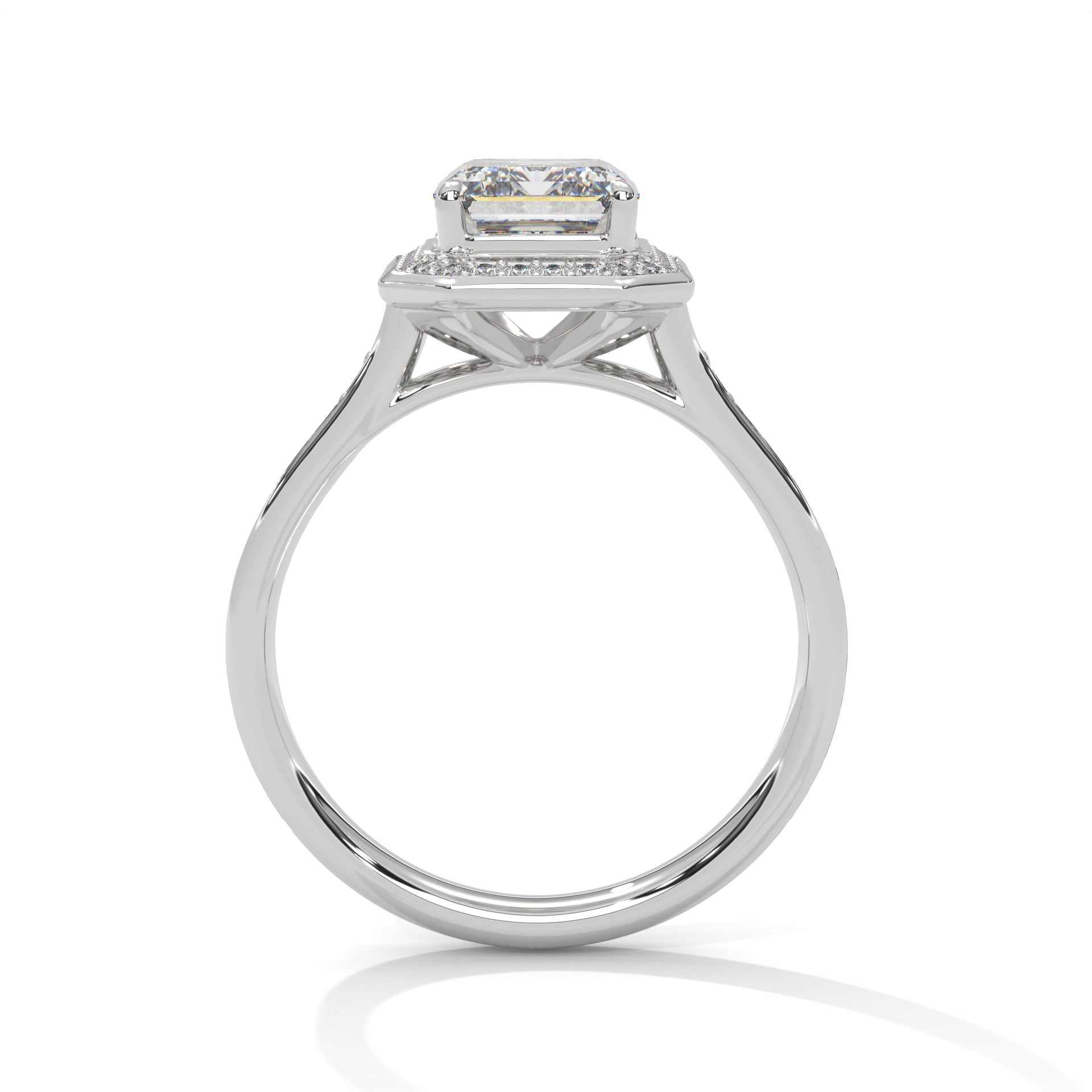 14K Gold Solitaire 2.00+ carats Lab Grown Diamond Ring